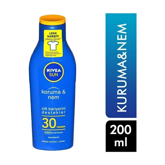 Sun Güneş Losyonu Koruma ve Nem 200 ml - 30+ Sfp