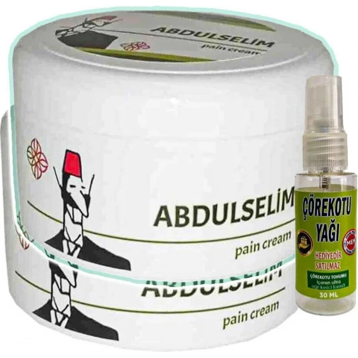 Süper Abdülselim Masaj Bakım Kremi 2X200 Ml+Çörek Otu Yağ ile
