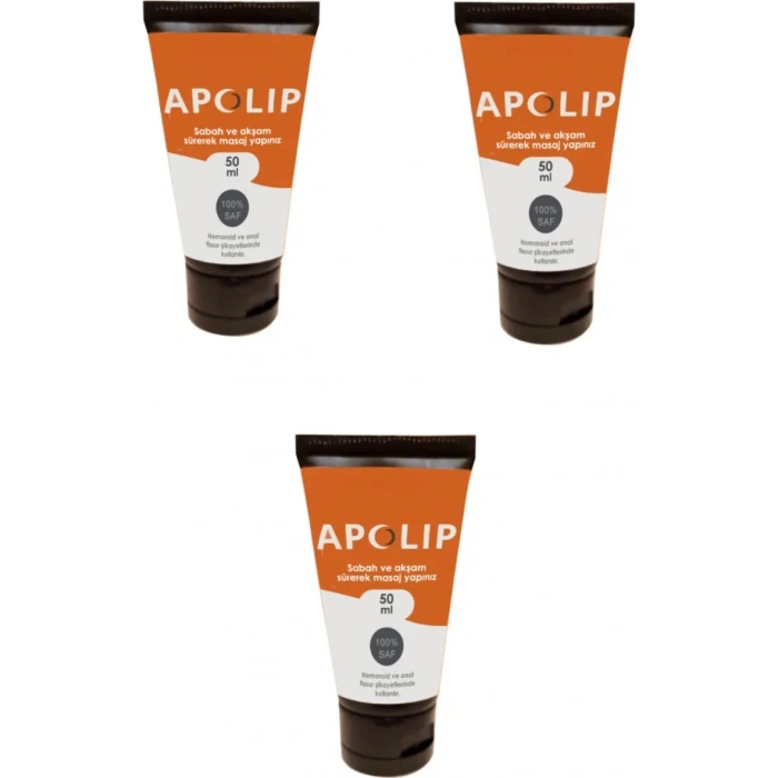 Süper Apolip Kremi 50ML 3 Adet