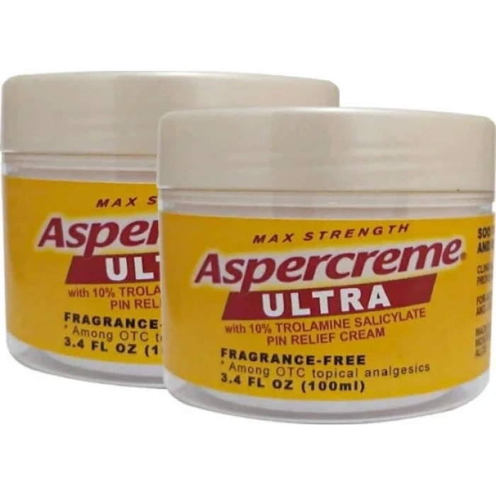 Süper Aspercreme Cream Masaj Kremi 100 ml 2 Adet