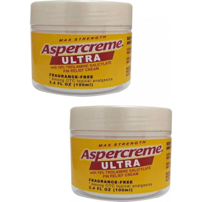 Süper Aspercreme Ultra Masaj Kremi 2li Set