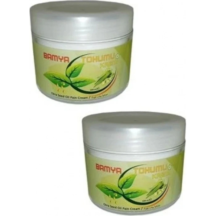 Süper Bamya Tohumu Kremi Masaj Kremi 100 ml x 2