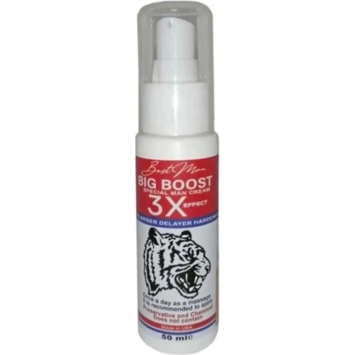 Süper Big Boost Best Man Erkekler Ozel 3xeffect Kremi 50 ml x 1 Adet