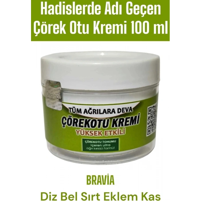 Süper Bravia Çörek Otu Kremi 100 ml 1 Adet
