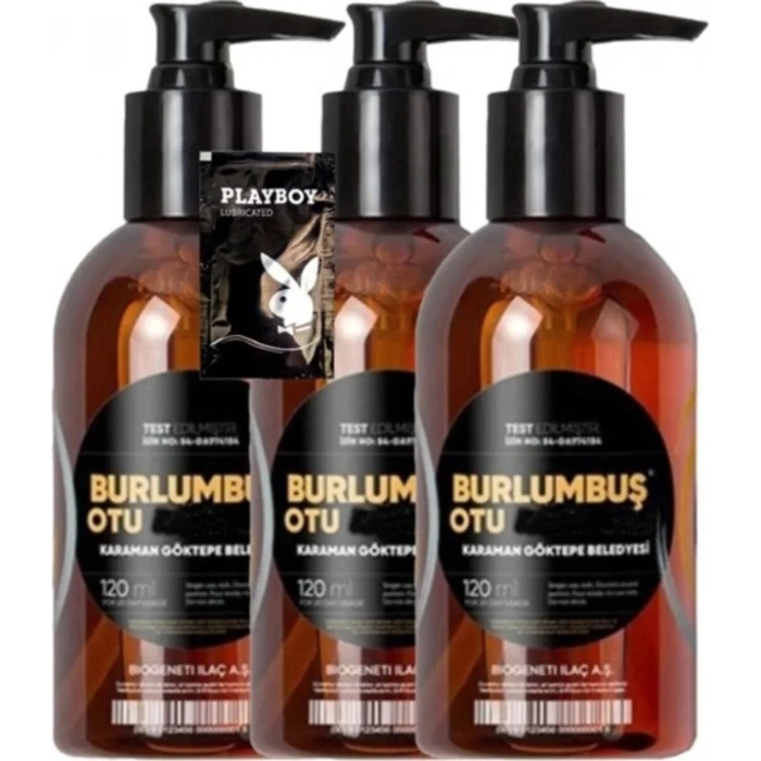 Süper Burlumbuş Otu Jeli 120 ml x 3 Adet + Jel