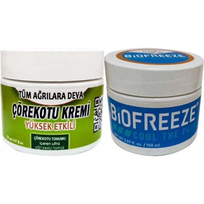Süper Çörek Otu Kremi 100 Ml+Biofreeze Cool The Cream 150 ml