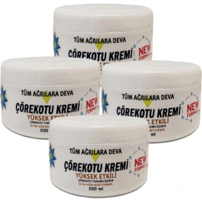 Süper Çörek Otu Kremi White Box 4 Tane x 200 ml HZNZF145