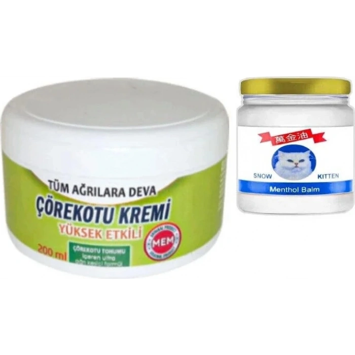Süper Çörek Otu Xl Boy Krem 200 Ml+50 ml Snow Kitten Krem