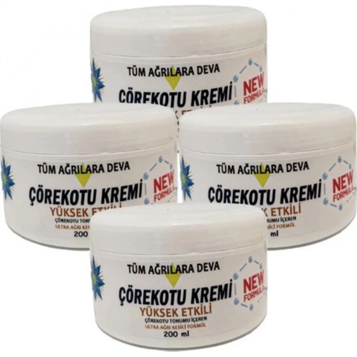Süper Corex Çörek Otu Kremi White Box 4 Tane x 200 ml