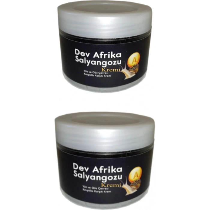 Süper Dev Afrika Salyangoz Yüzde Bakım Kremi 100 ml x 2 Adet