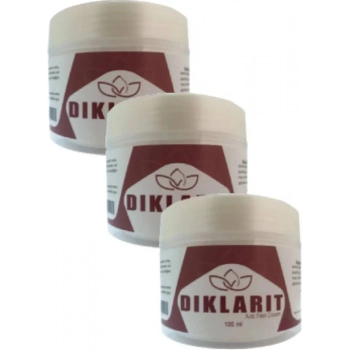 Süper Diklarit Vücut Bakım- Kremi 100 ml x 3 Adet