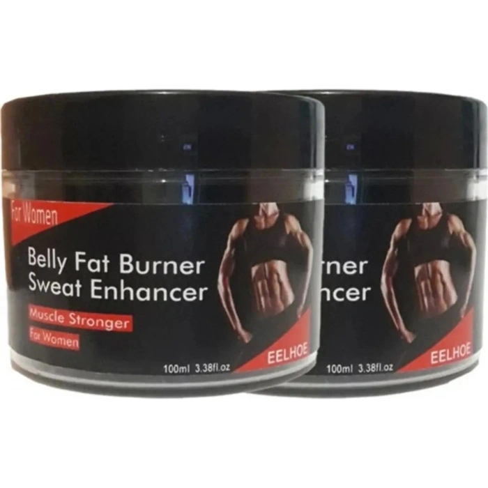 Süper Eelhoe 2 Adet Belly Fatburner Sweat Enhancer Kremi 100 ml