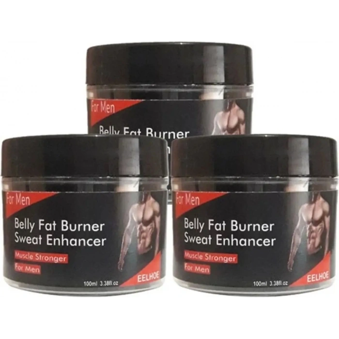 Süper Eelhoe Belly 3lü Adet Sweat Enhancer Erkeklere Özel Kremi 100 ml