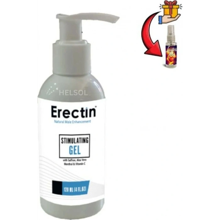 Süper Erectin Jel Bakım Jeli 120 ml x 1 Ad.+Lustra Masaj Yağı