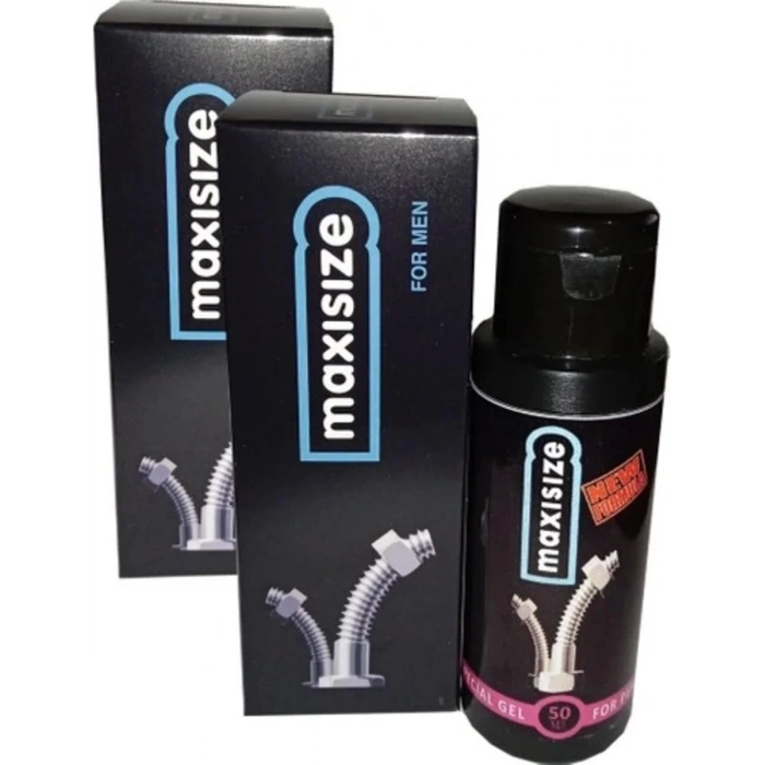 Süper Erkeklere Özel For Men Maxı Sıze Lubricant Jel 50 ml 2 Adet