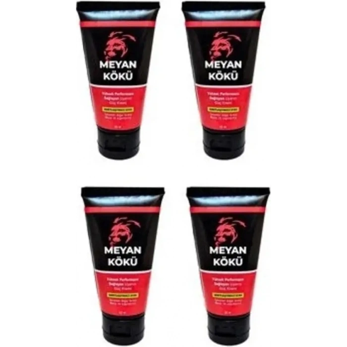 Süper Erkeklere Özel Meyan Kökü Krem 50ML 4 Adet