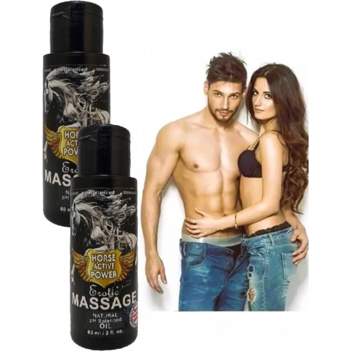 Süper Hors Active Power Vücut Bakım Masaj Yağı 60 ml 2 Adet