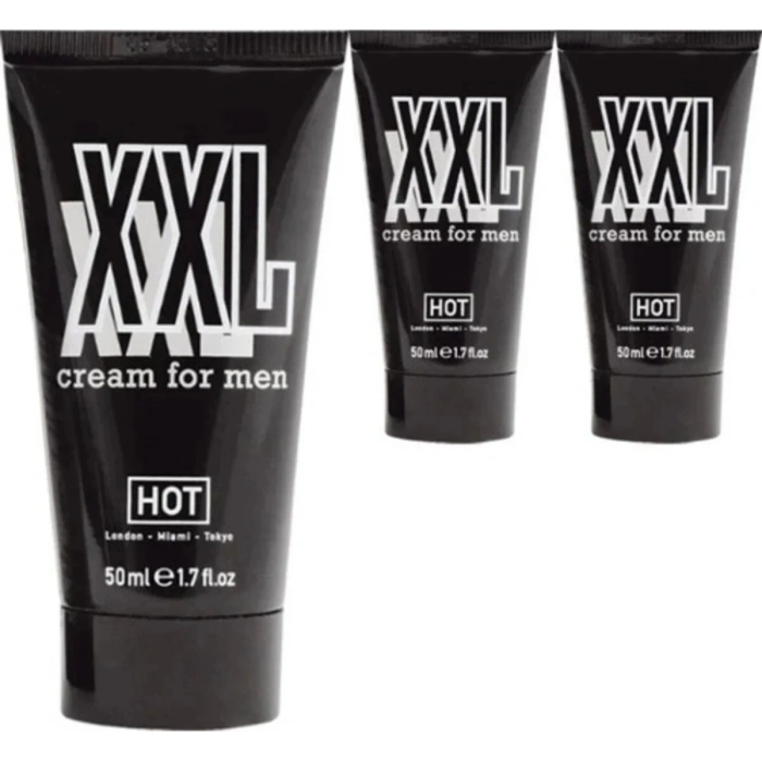 Süper Hotxxl Erkeğe Özel 3 Adet 50 ml Krem