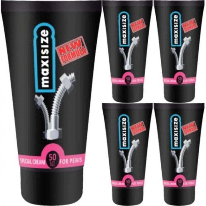Süper Maxsize Maxi Size Cream Erkeğe Özel 5 Adet 50 ml G.ç Krem