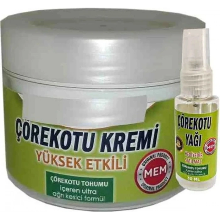 Süper Mem Çörek Otu Kremi 100ML + 30 ml Yağ Set