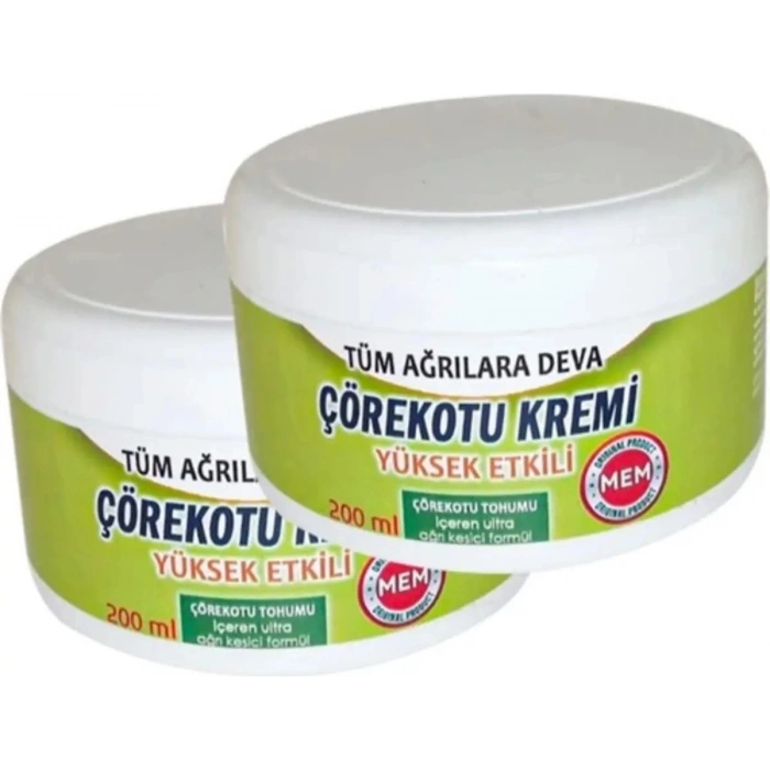 Süper Mem Çörek Otu Kremi Green Box 200 ml Ölçeğinde x 2 Adet
