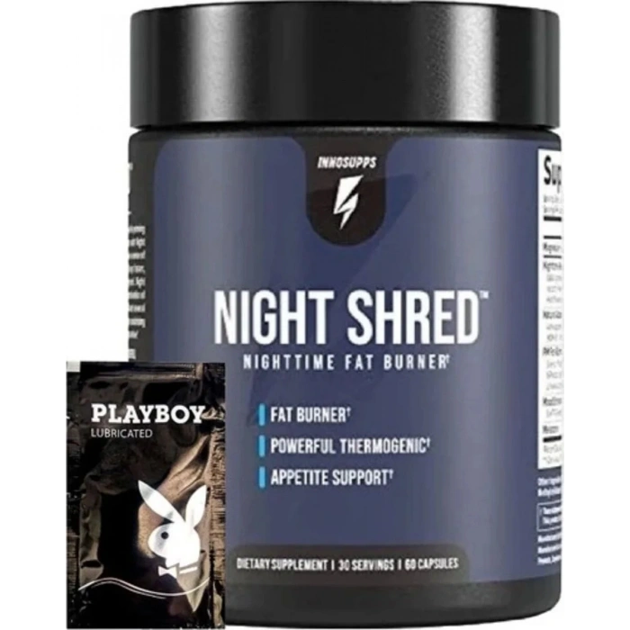 Süper Night Shred Nighttime Fat Burner 60 Caps + 1 Hediyeli Jel