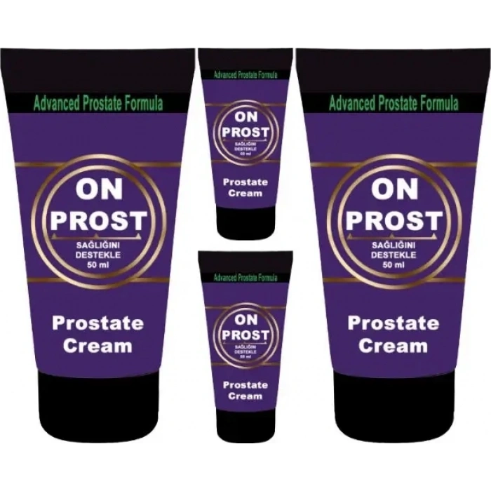 Süper Onprost Cream 50 ml 4 Adet Erkeklere Özel Krem