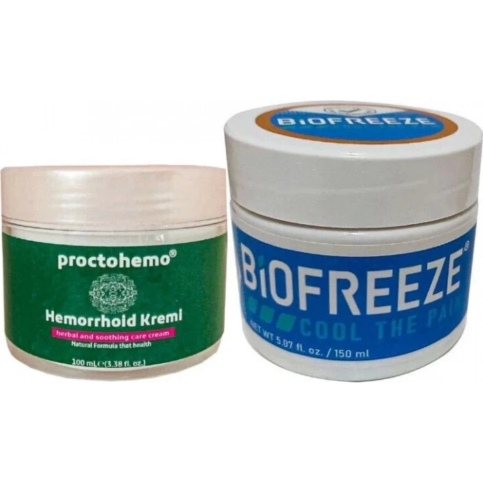 Süper Proctohemo 100 ml + Biofreeze Masaj Kremi 150 ml