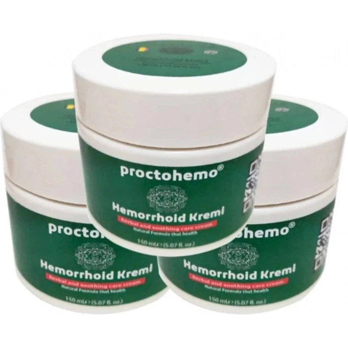 Süper Proctohemo Kişisel Krem Büyük Boy 150 ml x 3 Adet