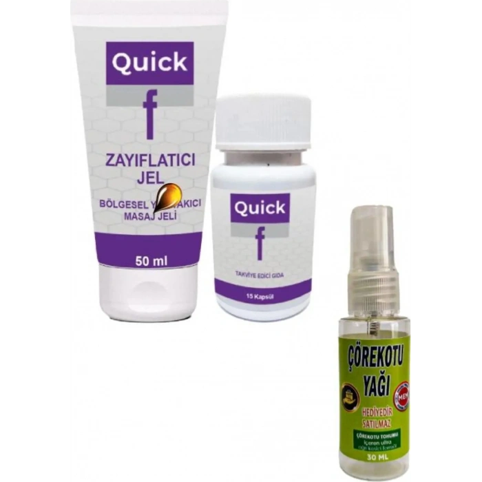 Süper Quickf Bakım Seti + Masaj Yağı 30 ml