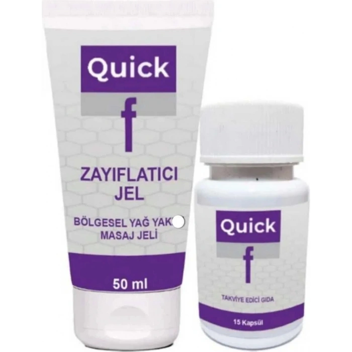 Süper Quickf Bölgesel Jel 50 ml + Quickf 15li