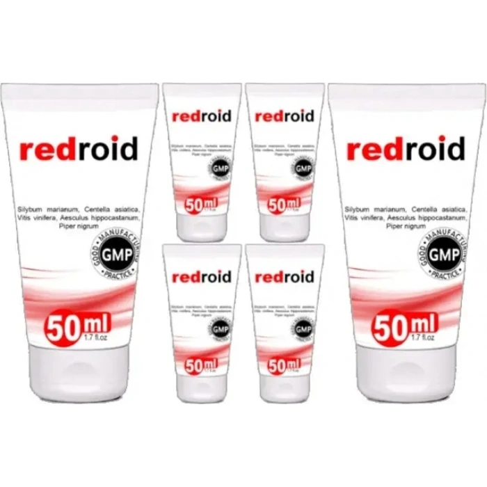 Süper Redroid 6 Adet Masaj Kremi Için 50 ml Özel Krem