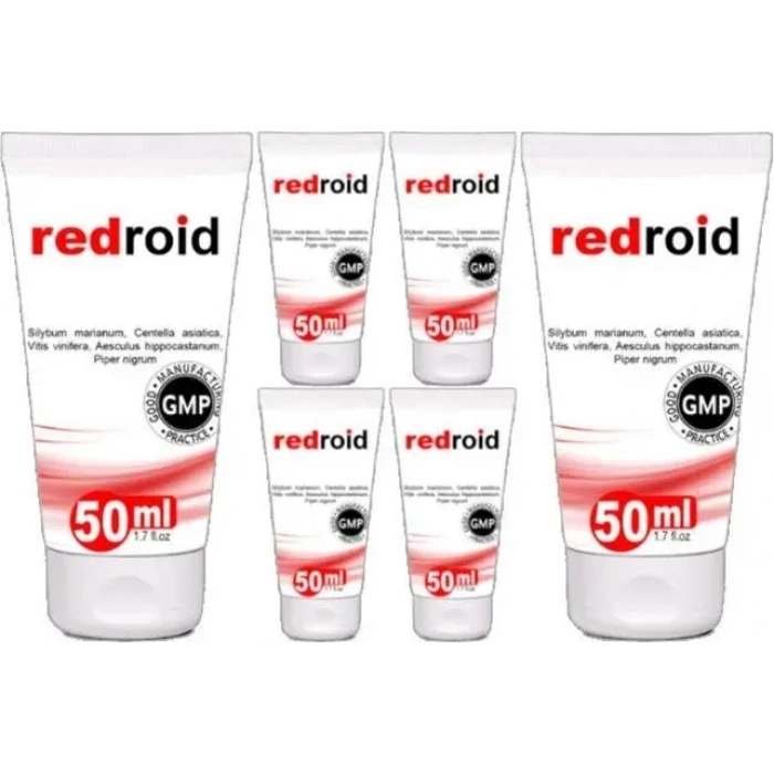 Süper Redroid Bakım Masaj Kremi 6X50 ml