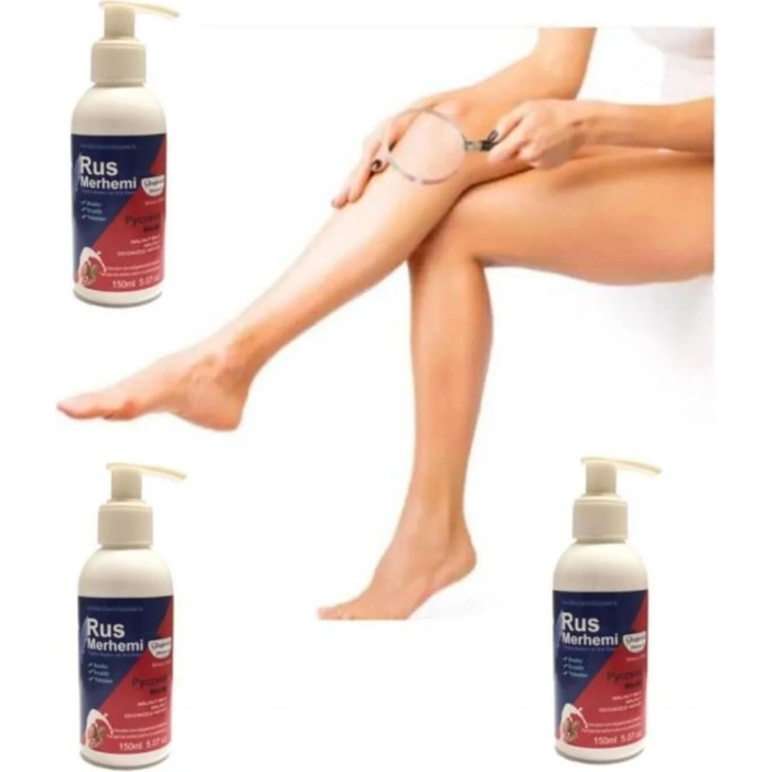 Süper Rus Merhemi Tüy Dökücü Azaltıcı Kremi 150 ml x 2 Adet