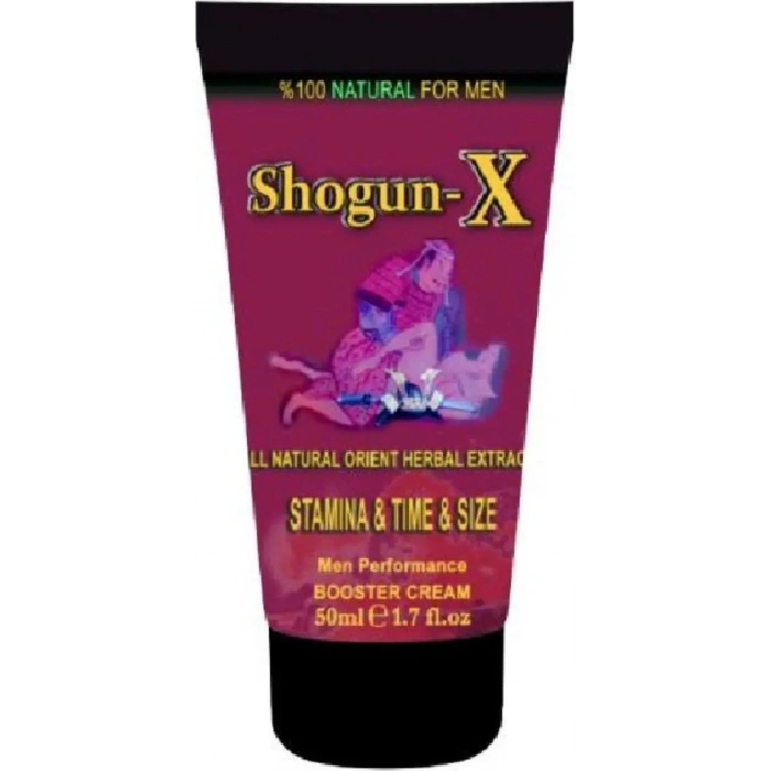 Süper Shogun-X Extra Cream Erkeklere Özel Krem 50ML