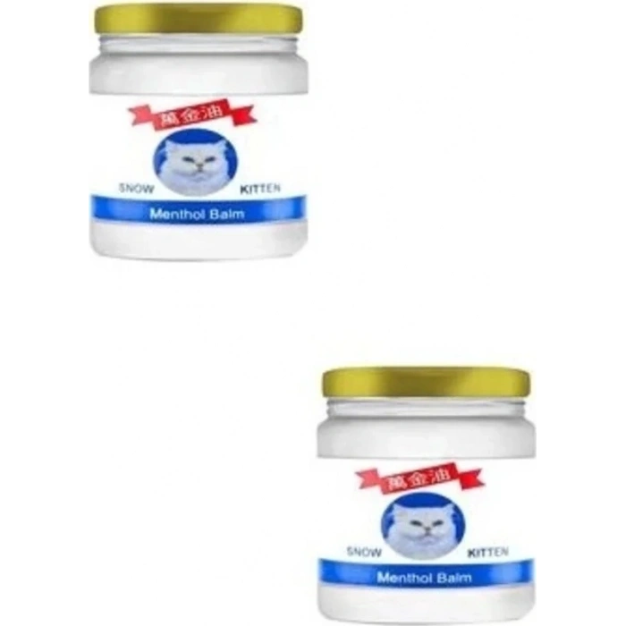 Süper Snow Kitten Krem Muzice Menthol Balm Krem 50 ml X2 Adet