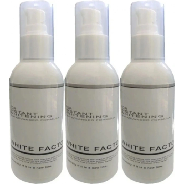 Süper White Factor For Instant Whitening - Krem 120 ml x 3 Adet