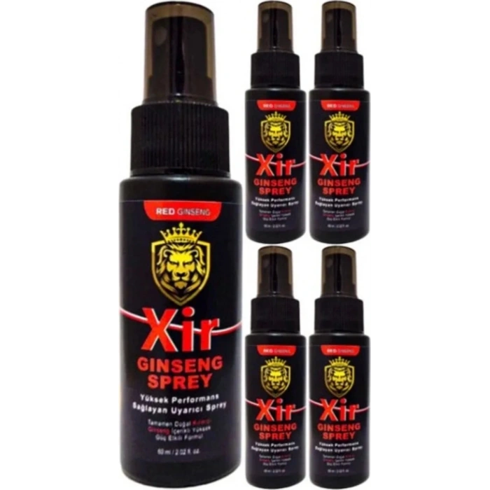 Süper Xir 60 ml Erkeğe Özel Karışım 5 Adet 3xeffect Sprey