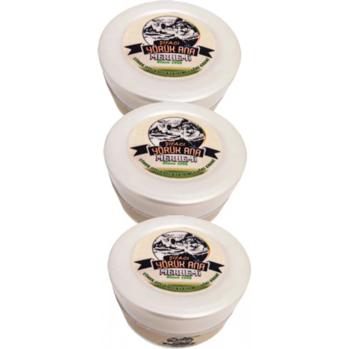 Süper Yörüklü Doğal  Bakım Merhemi 50 ml x 3 Adet