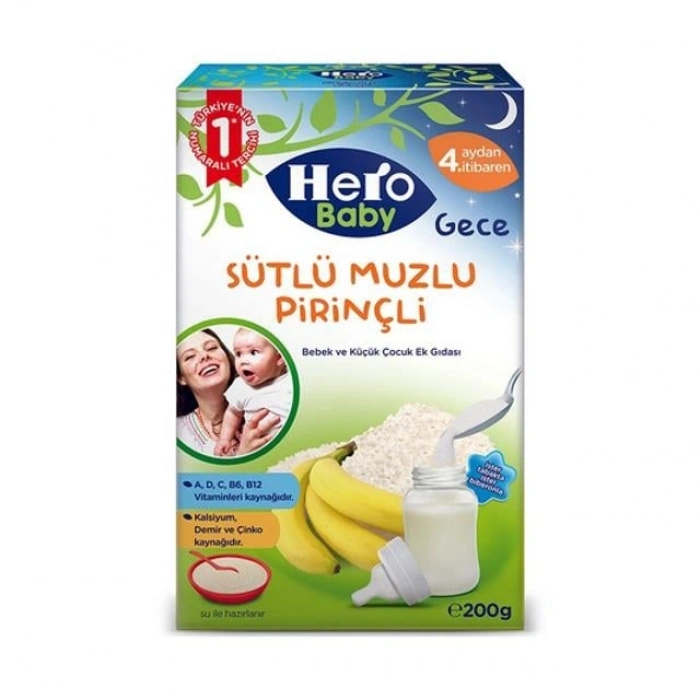 Sütlü-Pirinç-Muz 200 Gr 1 Adet