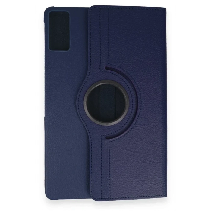 Lenovo Tab M8 Kılıf 360 Tablet Deri Kılıf - Lacivert