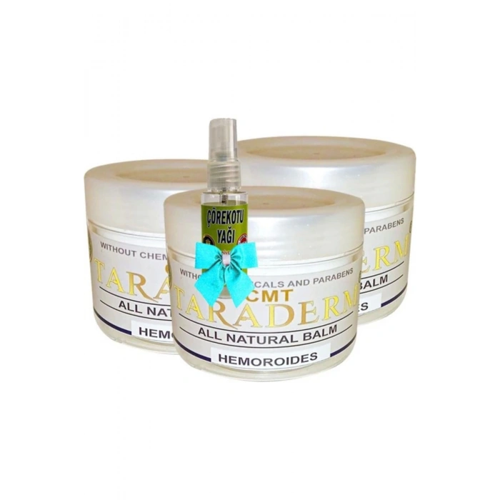 Taraderm Cream 100 Ml X 3 Adet + Çörek Otu Yağı 30 Ml