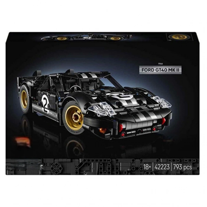 Technic 1966 Ford GT40 MKII Yarış Arabası 42223