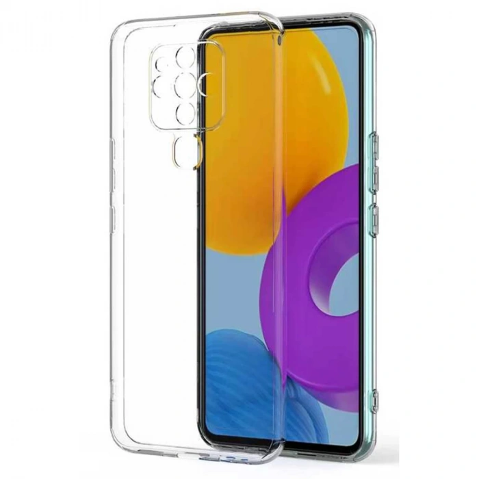 Tecno Camon 16 Uyumlu Kılıf Lüx Şeffaf Silikon