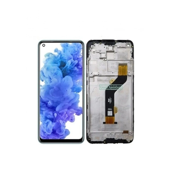 Tecno Camon 16 Uyumlu Lcd Ekran Dokunmatik Çıtalı (Siyah)