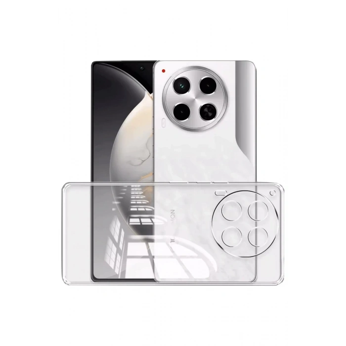 Tecno Camon 30 Uyumlu Kılıf Lüx Şeffaf Silikon