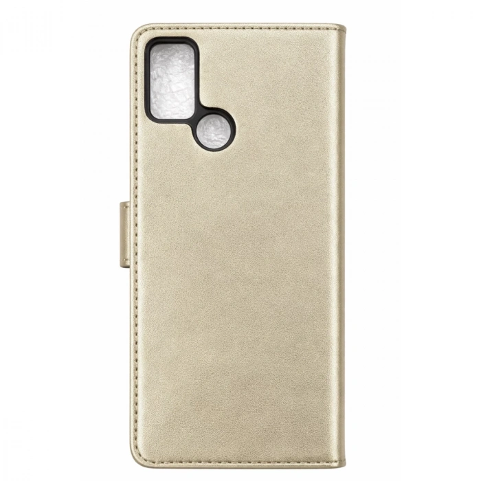 Tecno Pova Trend S Plus Kapaklı Kılıf - Gold