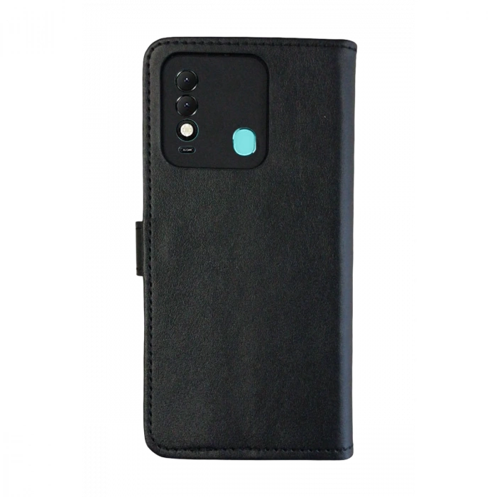 Tecno Spark 8T Trend S Plus Kapaklı Telefon Kılıf - Siyah