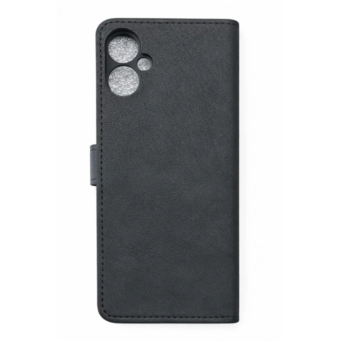 Tecno Spark 9T Uyumlu Trend S Plus Kapaklı Kılıf - Siyah