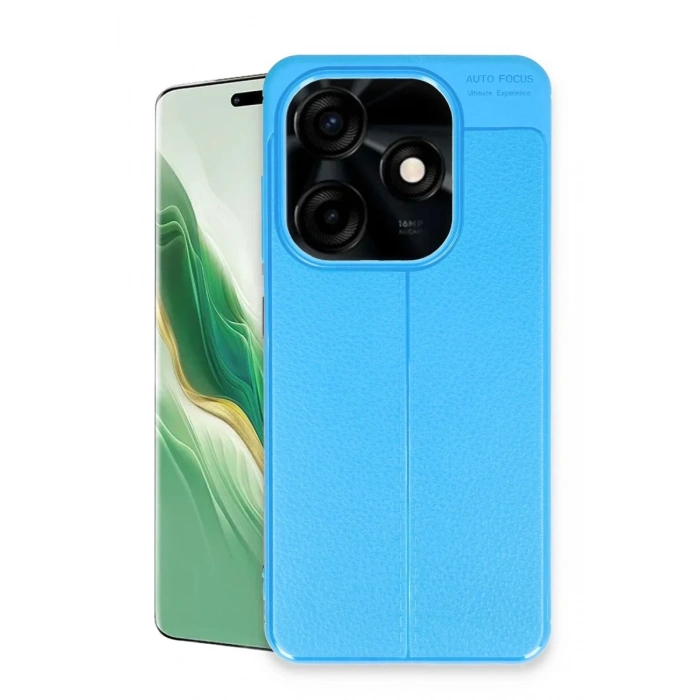 Tecno Spark Go 2024 Kılıf Auto Focus Kapak - Mavi